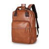 Leather Laptop Backpack 15