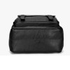 Black Leather Backpack 15 inch Laptop