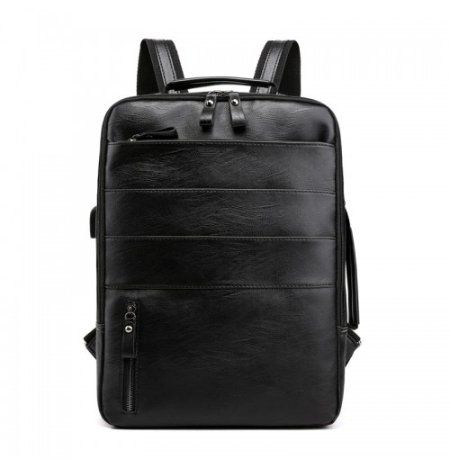 Leather Laptop Backpack 15 inch